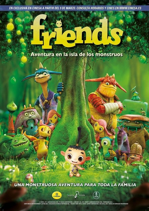 Friends: Aventura en la isla de los monstruos