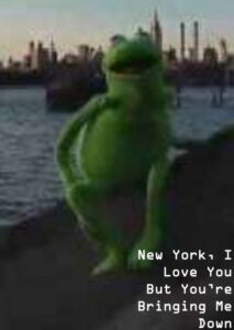New York, I Love You But You’re Bringing Me Down